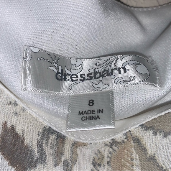 DressBarn 2 piece set dress sleeveless cardigan floral Lace NWT 8 M Bundle Deal - Picture 7 of 14